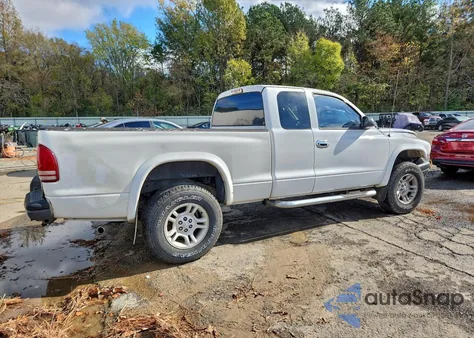 2004 Dodge Dakota Sxt from USA, damaged, VIN 1D7HG12K74S612456